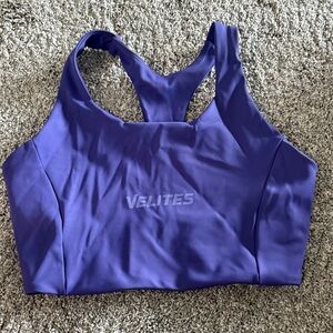 Women's Purple Sports Bra - Racerback Support